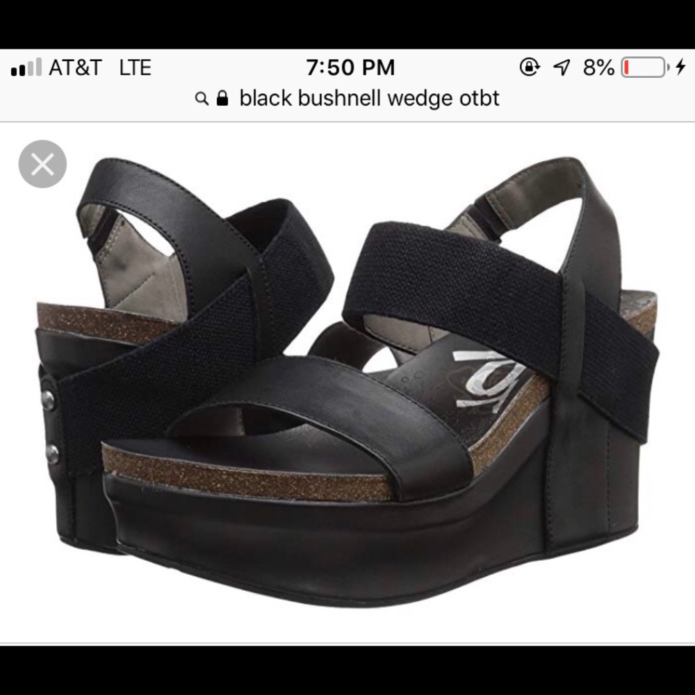 OTBT Black Wedges